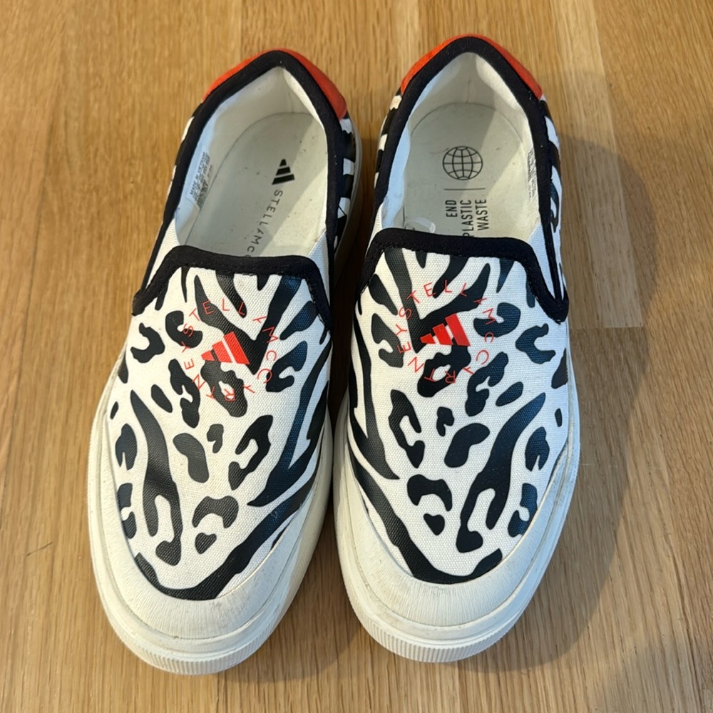 Adidas by Stella McCartney Leopard Print Sneakers